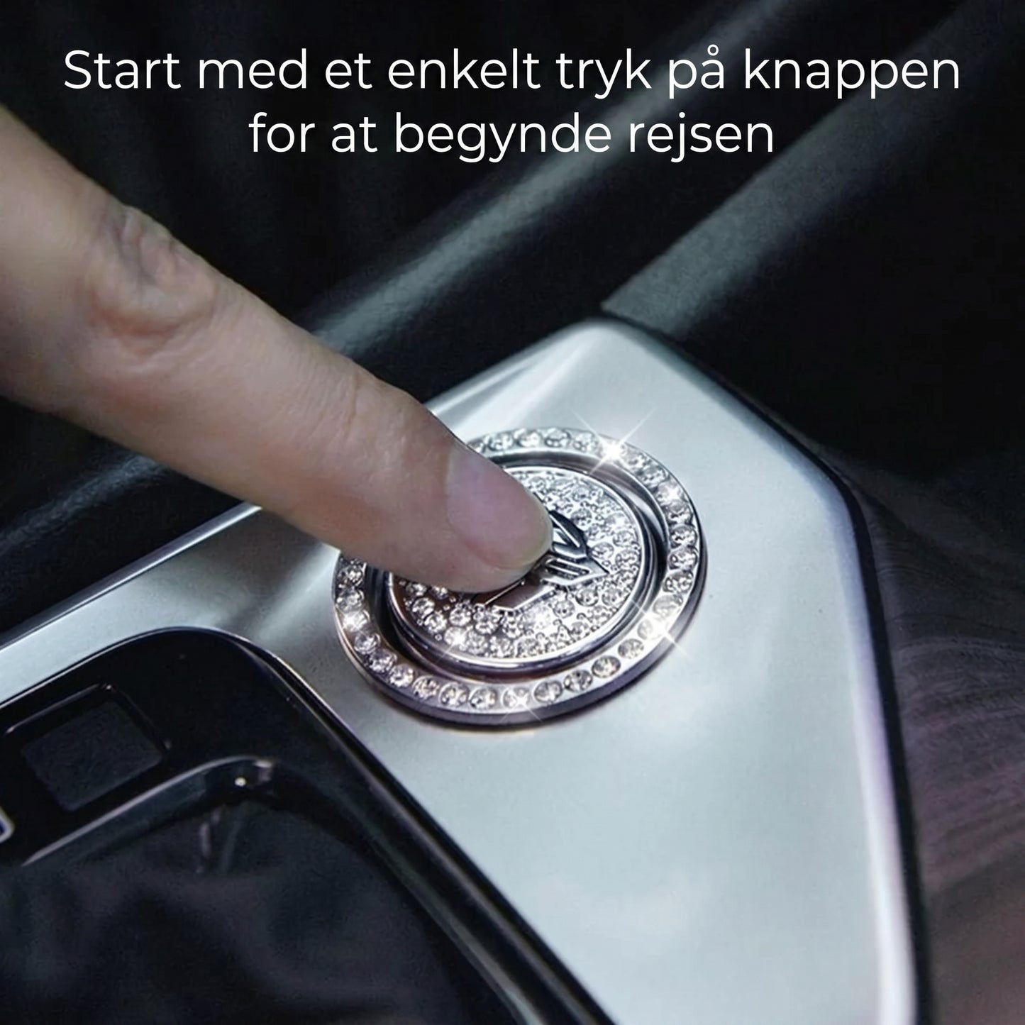 Strassring til bilens startknap