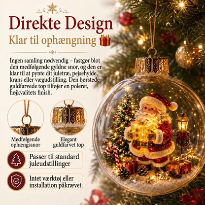 VinterMagi oplyst miniature-juledekoration