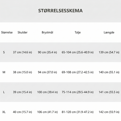 Elegant kjole med V-hals & barokprint
