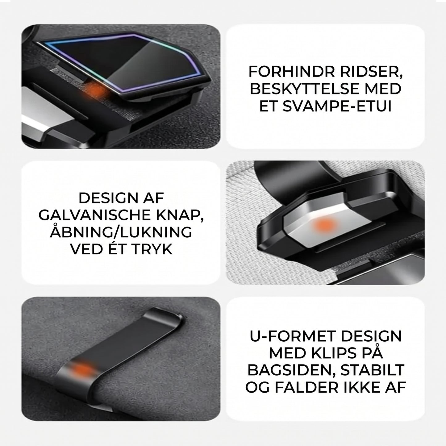 Magnetisk brilleholder til bil