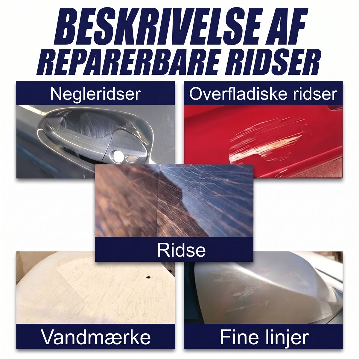Ridsefjerner spray til bil 100 ml
