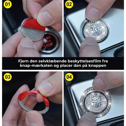 Strassring til bilens startknap