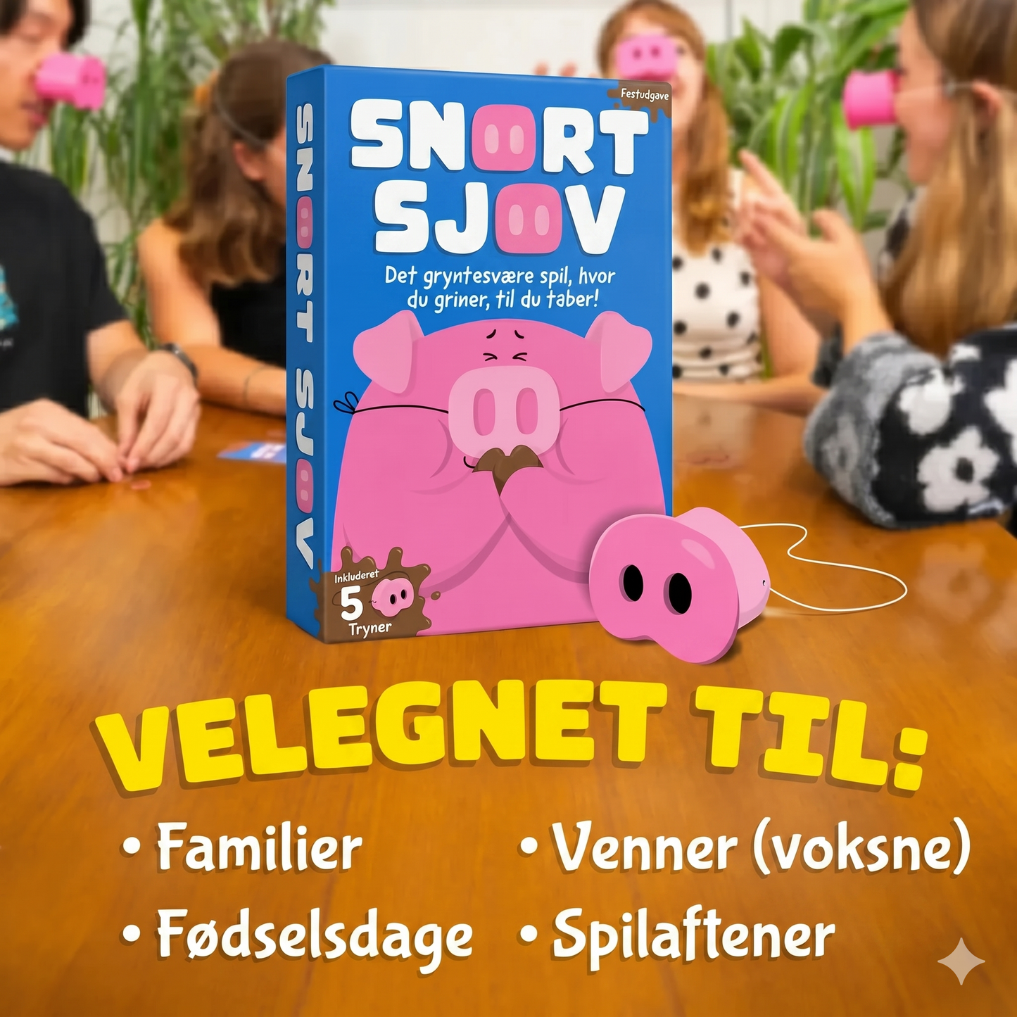 Pigsniff-spil – latter er absolut forbudt