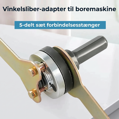 Boremaskine konverteringssæt til slibning