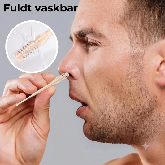 Manuel næse- og ørehårstrimmer (10 stk.)