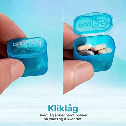 Pilleæske til 31 dage