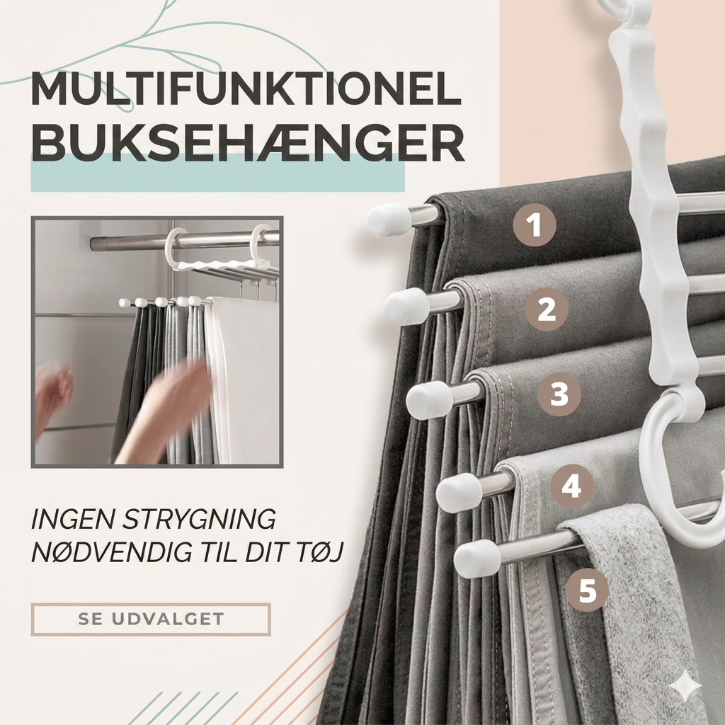 Multifunktionelt buksestativ
