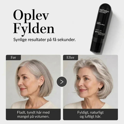 Volumengivende hårspray med ferskenduft til fint hår