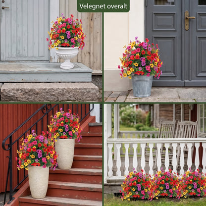 FloraLux vejrbestandige kunstige blomster til entré og terrasse