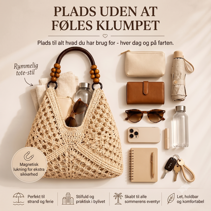 Boho Classic vævet shopper