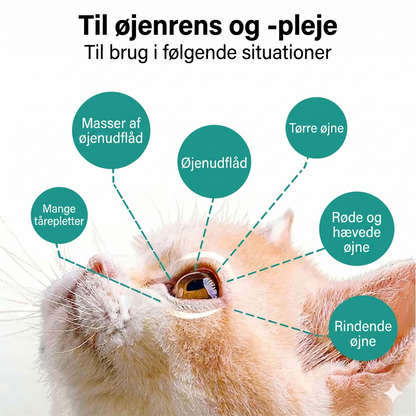 Mild øjenskyl til hunde og katte