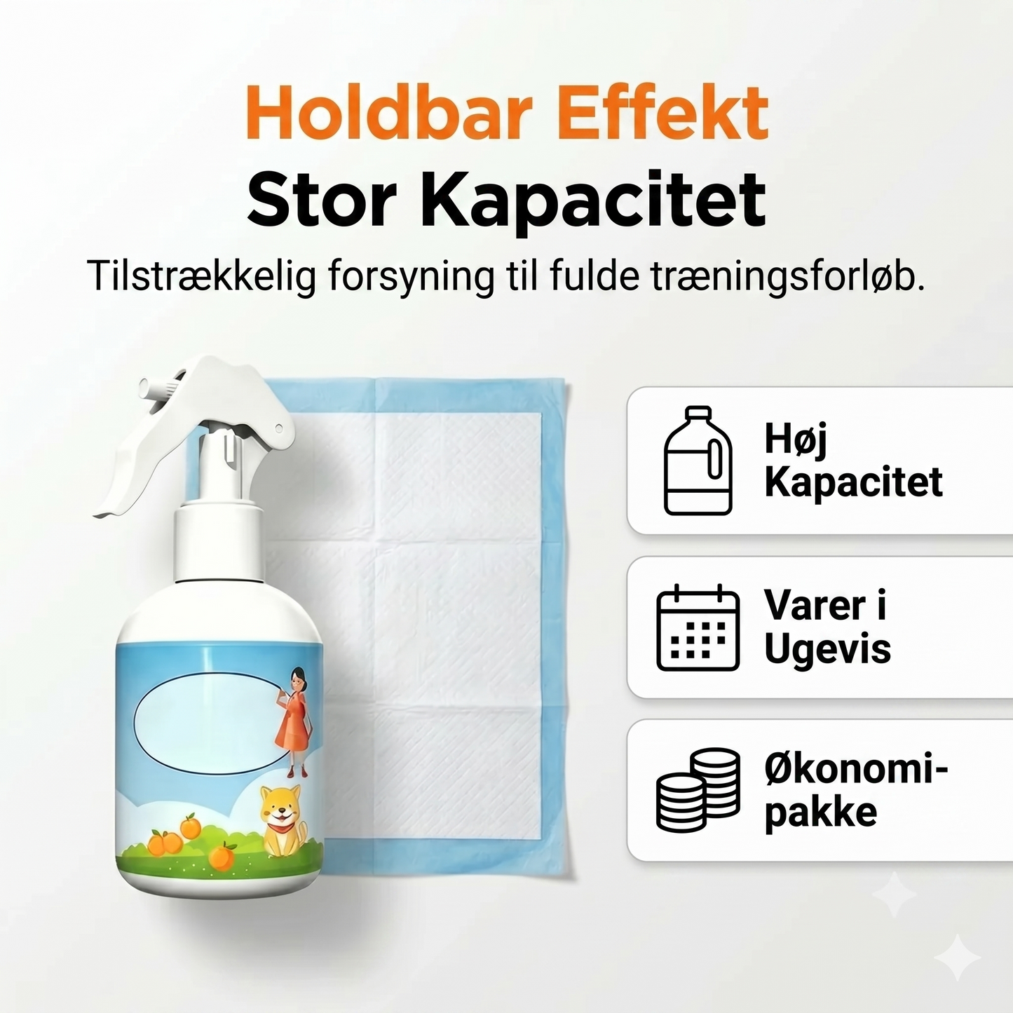 Denne spray tiltrækker din hund eller kat til det rette sted