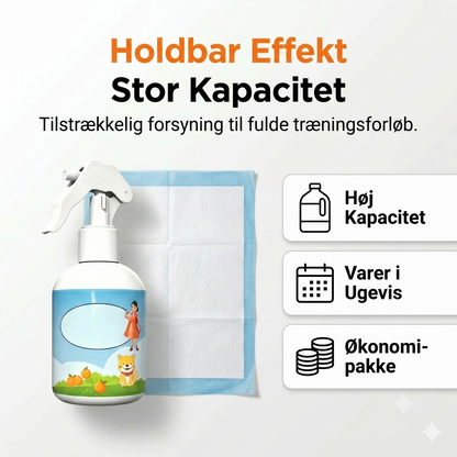 Denne spray tiltrækker din hund eller kat til det rette sted