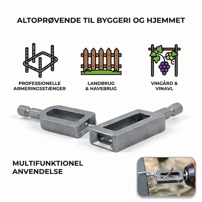 Gevindskærer til boremaskine