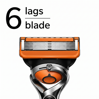 ProShave 6 – Barberblade med 6 blade i en pakke med 24/48 stk.