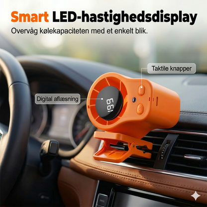 Ventilator med bærearm – LED-display