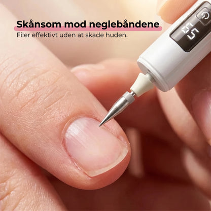 Elektrisk neglefræser med digital hastighedsregulering