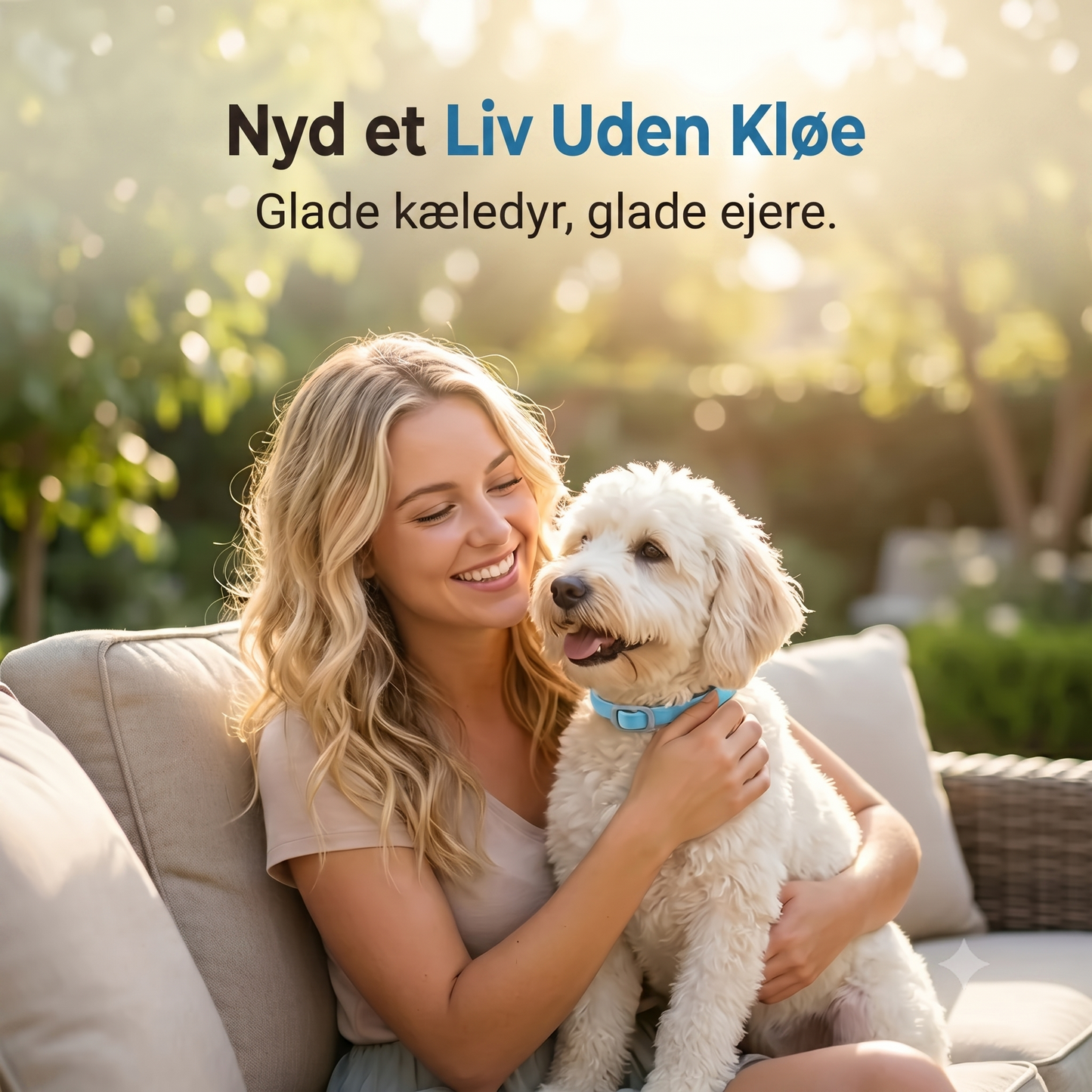 Loppe- og flåthalsbånd til kæledyr
