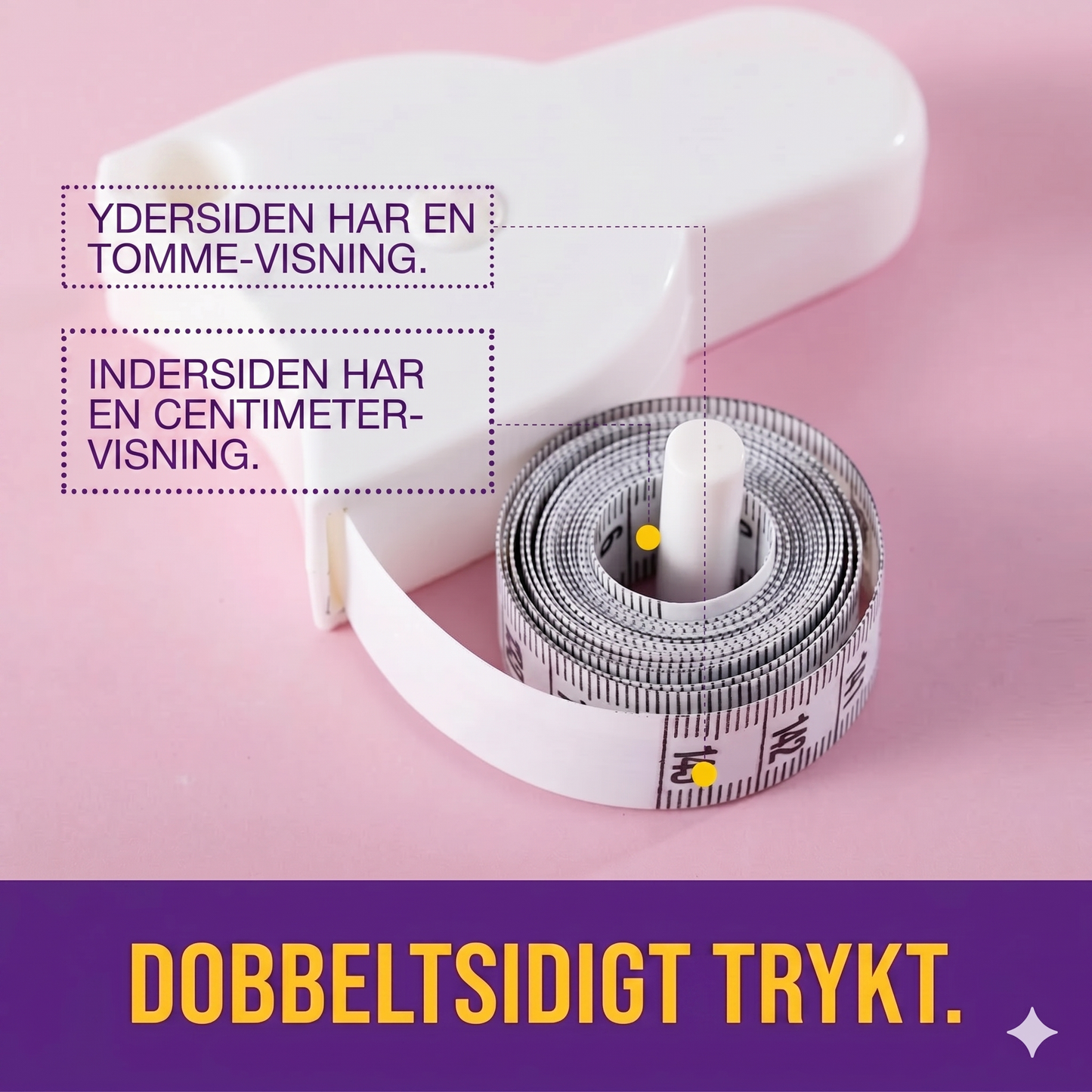 Automatisk oprulleligt målebånd