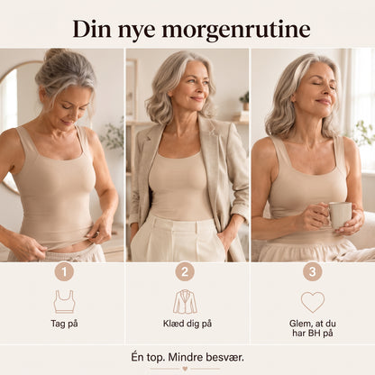 ReeFit bh-top uden bøjle med behagelig støtte