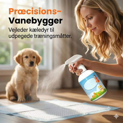 Denne spray tiltrækker din hund eller kat til det rette sted