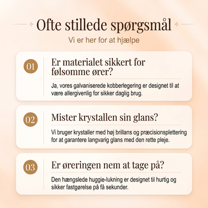 Himmelsblå hængeøreringe