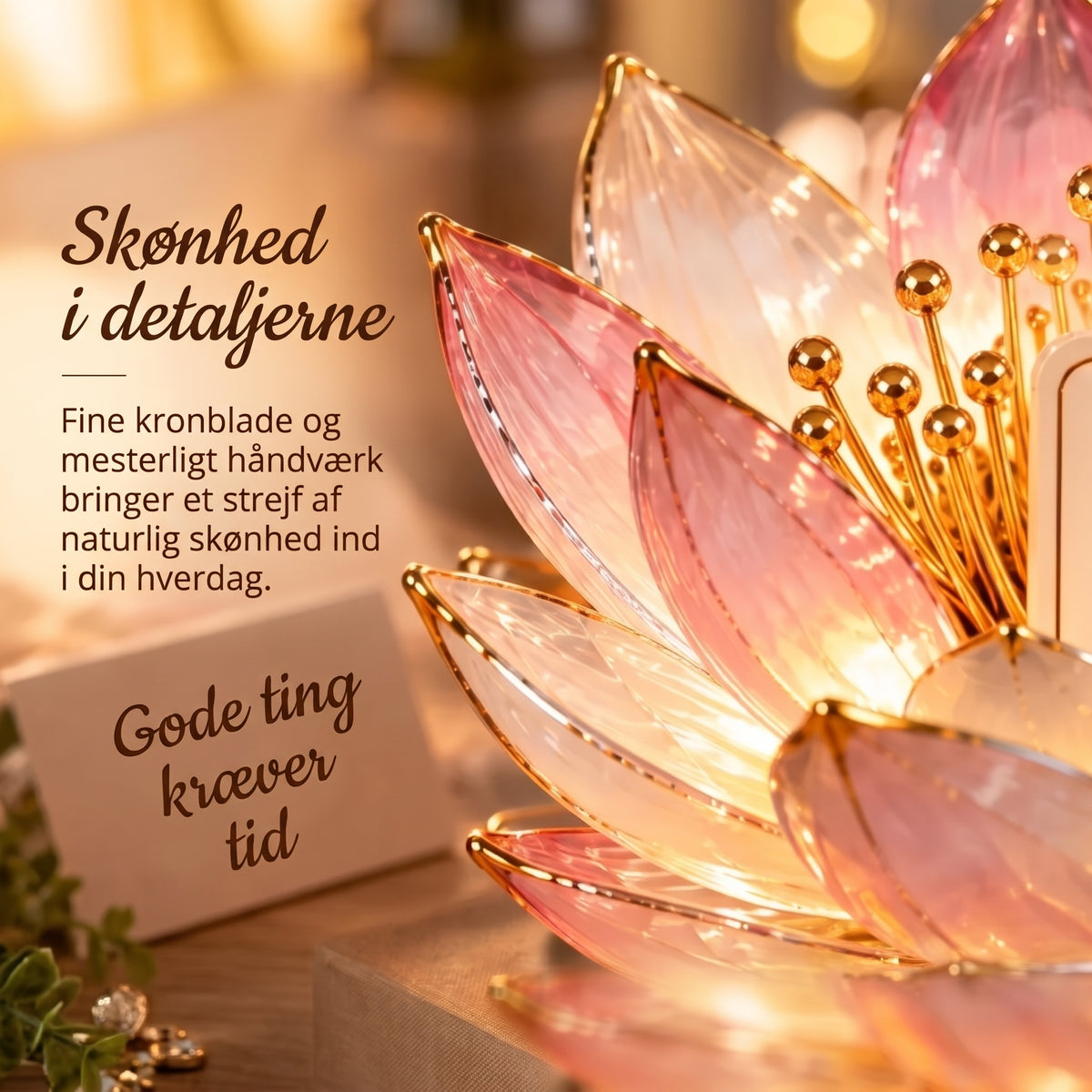 Evighedsblomsterkalender med automatisk blomstring