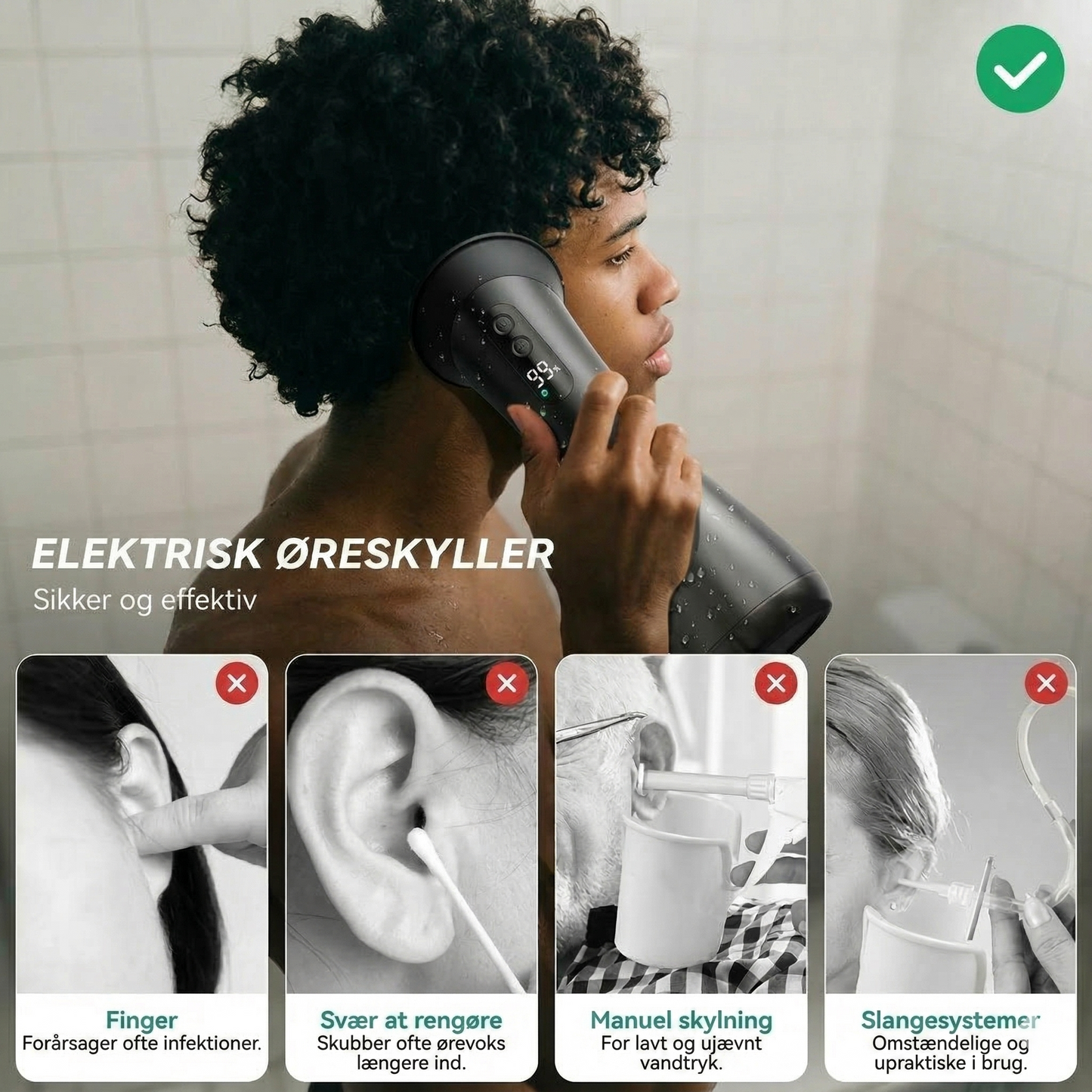 Elektrisk ørerenser