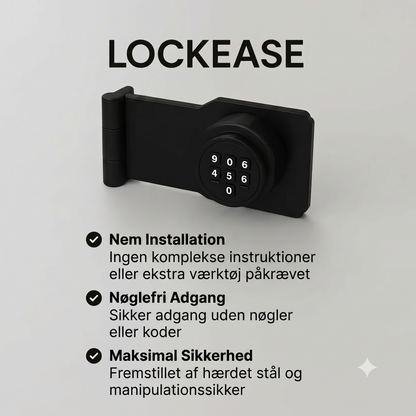 Kombinationslås til skabe og døre