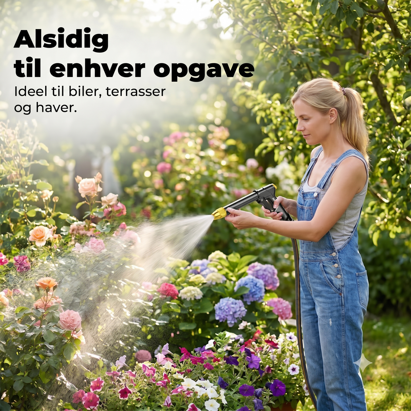 Sprøjtepistol til haveslange