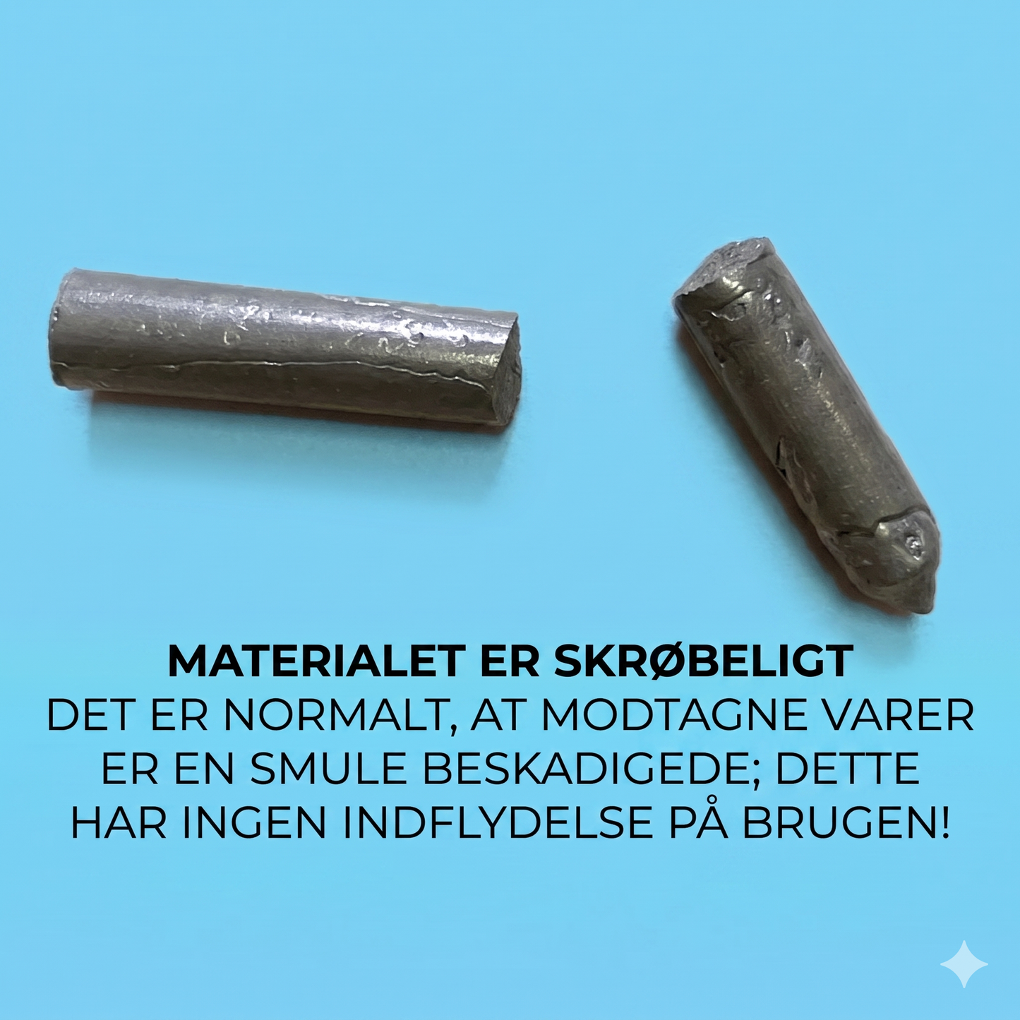 Universelle lavtemperatur-svejsestænger – 6 stk.