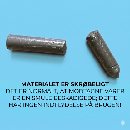 Universelle lavtemperatur-svejsestænger – 6 stk.
