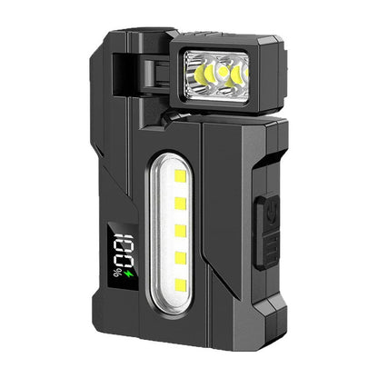 LED-arbejdslampe med 180° drejeligt hoved