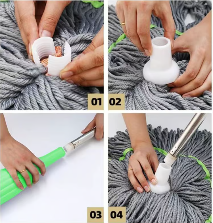 Mikrofiber absorberende moppe