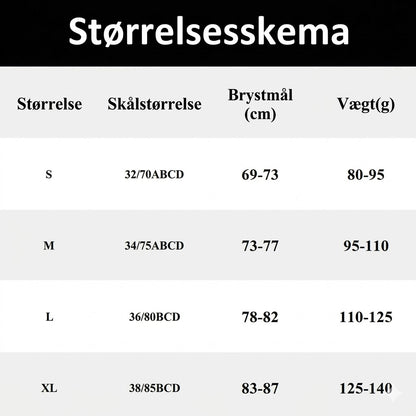 Stropløs og støttende, figurformende bh