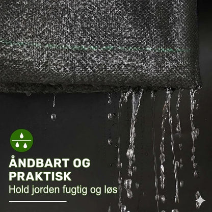 Biologisk nedbrydelig ukrudtsdug