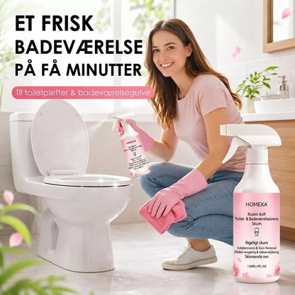 Badeværelsesrengøringsspray mod kalk og sæberester