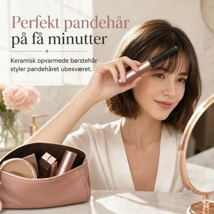Trådløs opvarmet volumenkam til pandehår og hårrødder