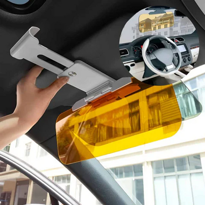 Clip-on antiblændingsvisir til bilen