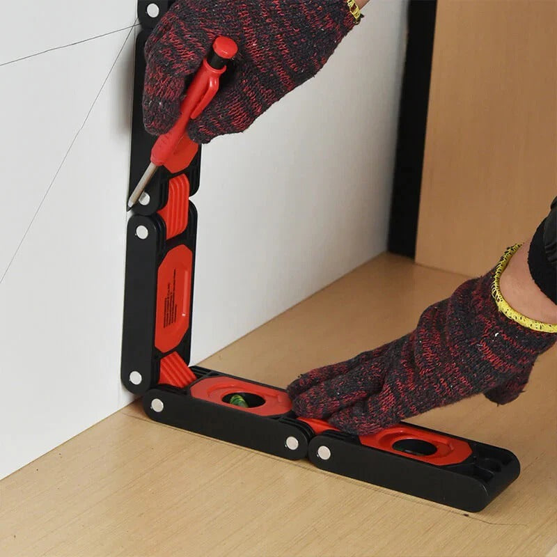 Multifunktionelt foldbart vaterpas