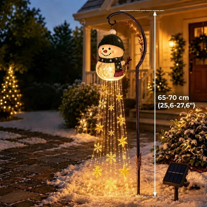 Snowman Magic Fountain LED-havelampe