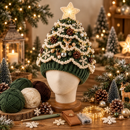 DIY-hæklesæt til juletræshue