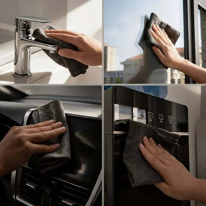 Sæt med 10 mikrofiberklude
