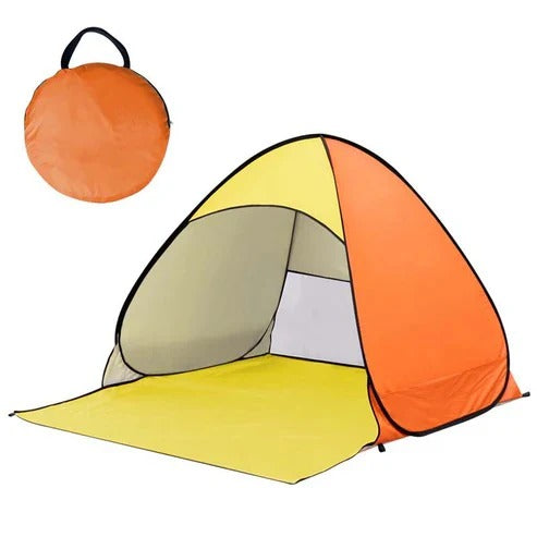 Automatisk pop-up strandtelt
