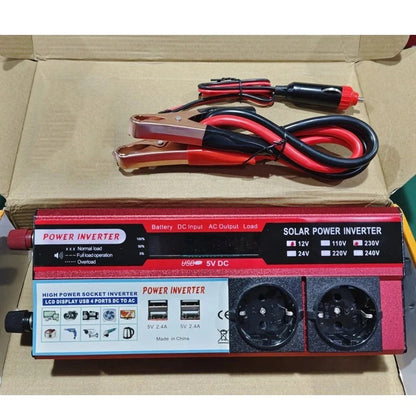 Bilinverter 12 V til 230 V