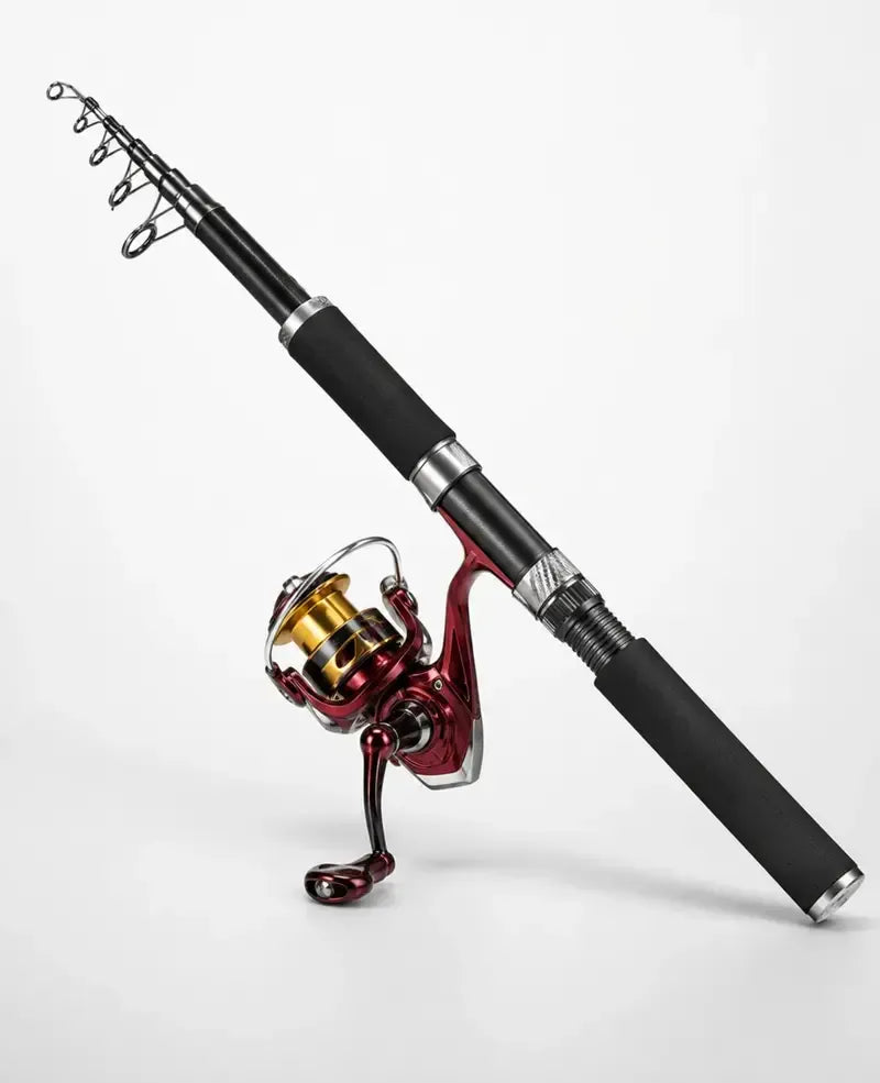 Carbon PocketRod teleskopfiskestang af kulfiber 180 cm