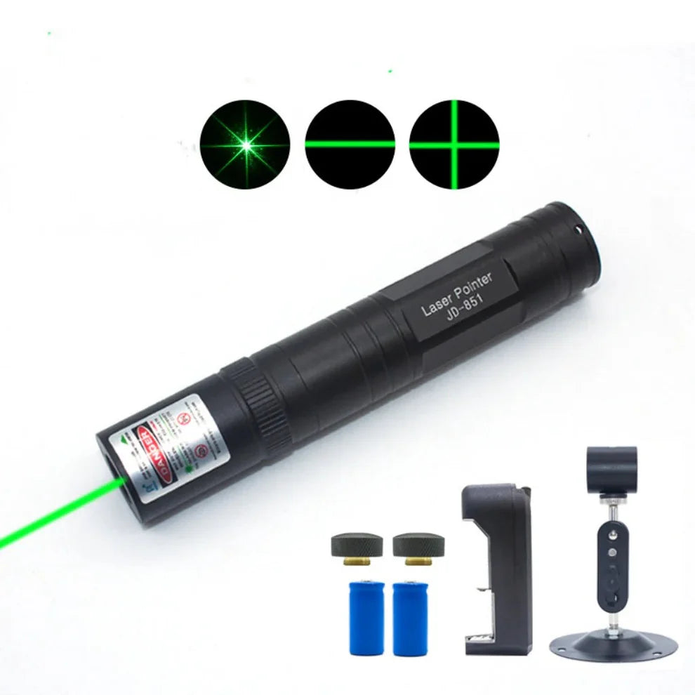 Kraftig enkeltpunkts laserpointer