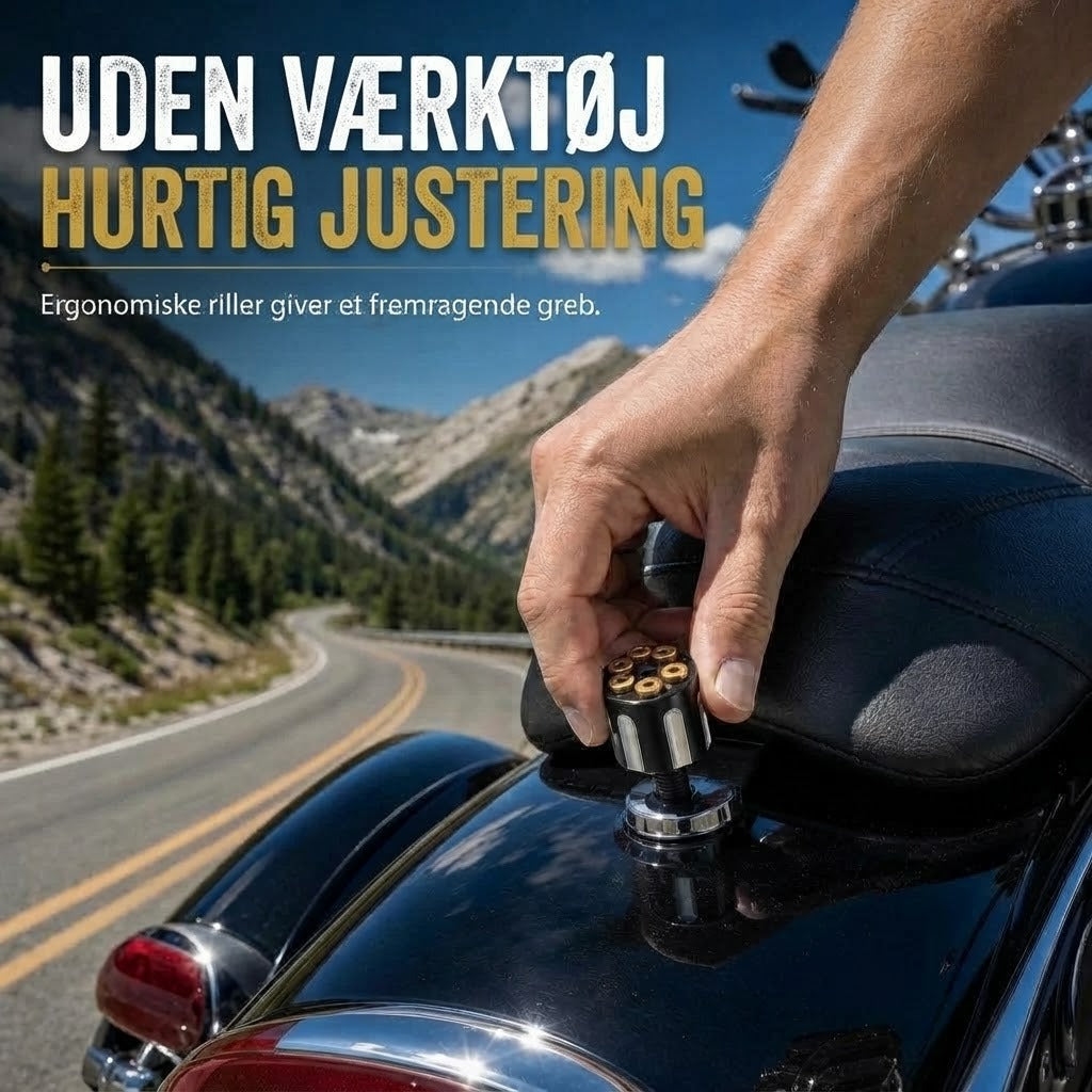 CNC-fræset motorcykelsadelbolt med hurtigudløser 6 mm