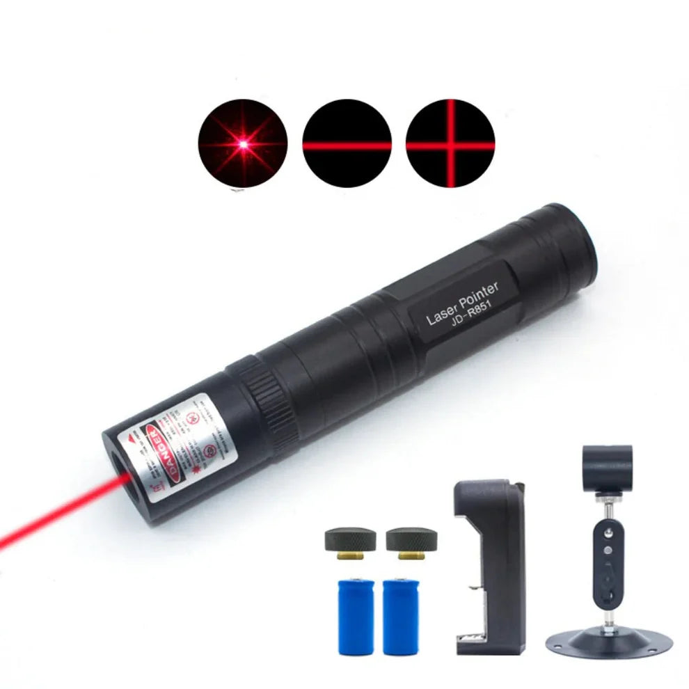 Kraftig enkeltpunkts laserpointer