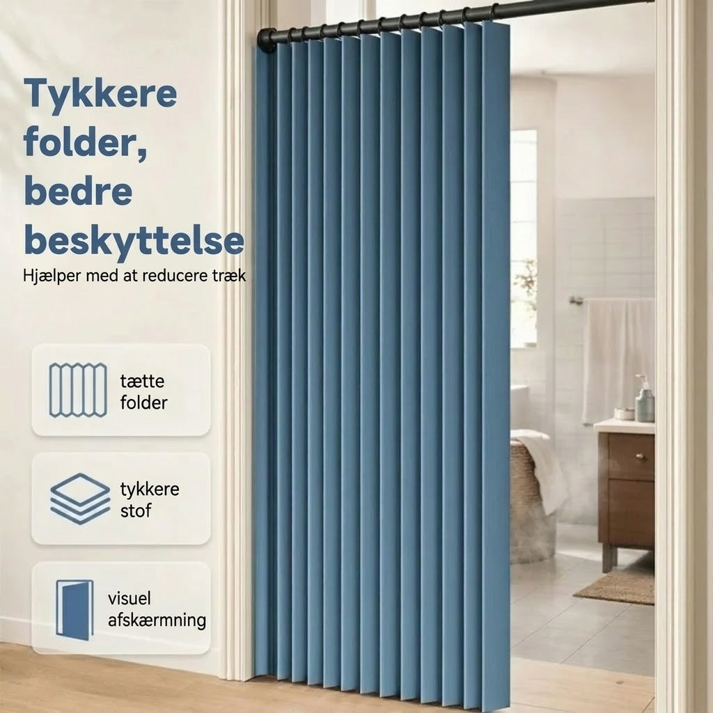 Dørgardin uden boring